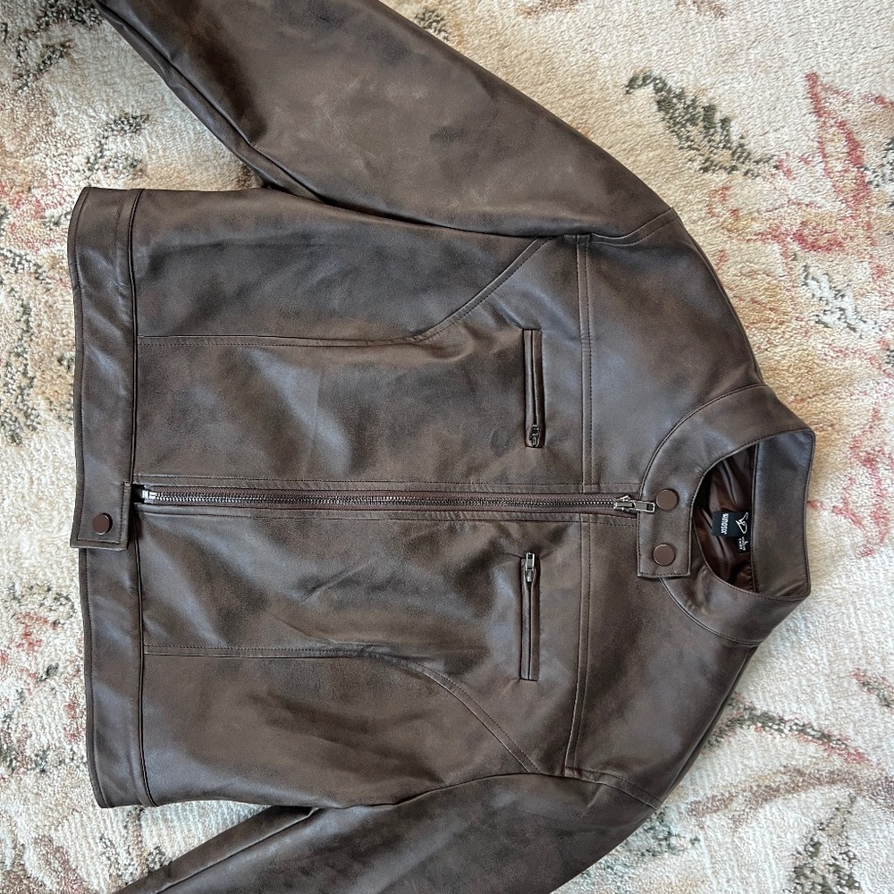 Pleather Jacket Women’s - Size L